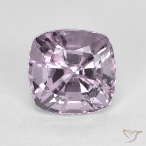 1.35ct طبيعي بنفسجى رمادى الإسبنيل, وسادة, قليلا جدا