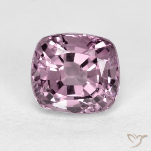 1.08ct طبيعي أرجوانى متوسط الإسبنيل, وسادة, قليلا جدا