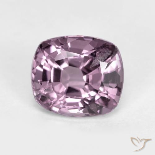 1.30ct طبيعي درجة لون الموف الغامق الإسبنيل, وسادة, VS-SI