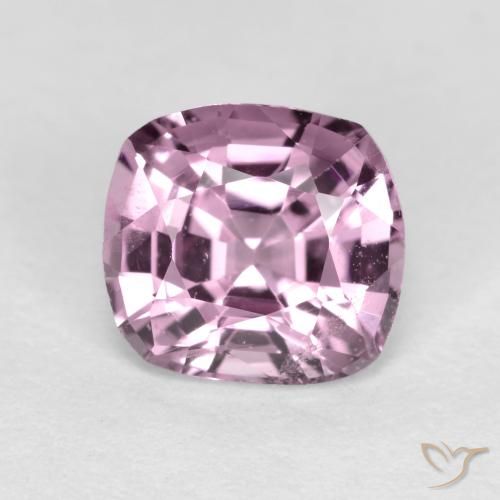 1.12ct طبيعي أرجوانى فاتح الإسبنيل, وسادة, قليلا جدا