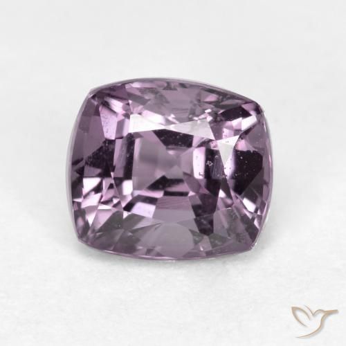 0.93ct طبيعي أرجوانى رمادى الإسبنيل, وسادة, قليلا جدا