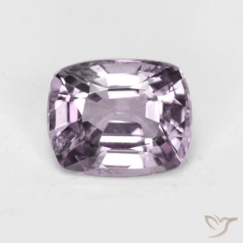 1.12ct طبيعي أرجوانى رمادى الإسبنيل, وسادة, قليلا جدا