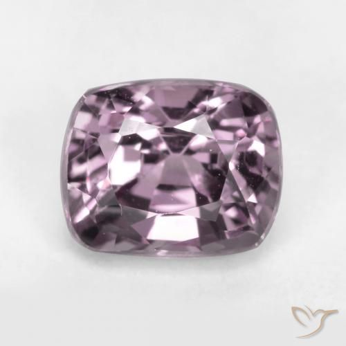0.79ct طبيعي أرجوانى رمادى الإسبنيل, وسادة, قليلا جدا