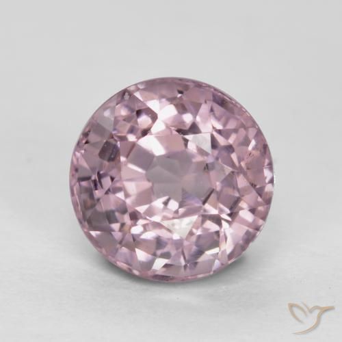 الإسبنيل أرجوانى وردى طبيعي، قصة دائرى، 0.75 قيراط، VS-SI