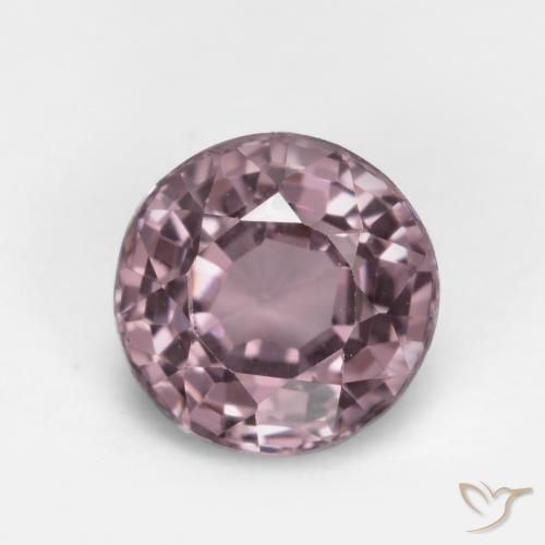 0.61ct طبيعي أرجوانى وردى الإسبنيل, دائري, قليلا جدا