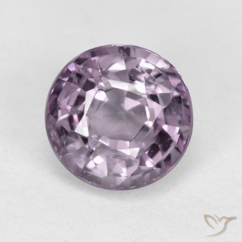 0.72ct طبيعي أرجوانى متوسط الإسبنيل, دائري, VVS-VS, Photo A