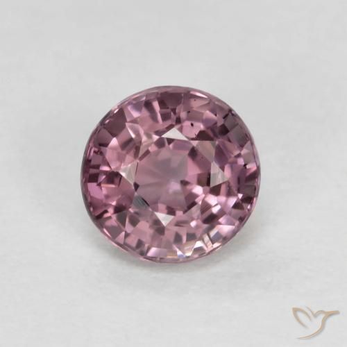 0.56ct طبيعي أرجواني محمر الإسبنيل, دائري, قليلا جدا, Photo A