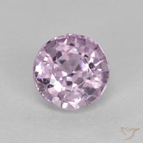 0.62ct طبيعي وردي فاتح الإسبنيل, دائري, قليلا جدا