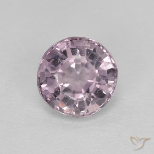 0.60ct طبيعي بنفسجى رمادى الإسبنيل, دائري, VVS-VS