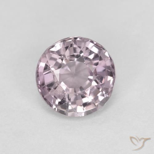 0.58ct طبيعي بنفسجى فاتح الإسبنيل, دائري, VVS-VS