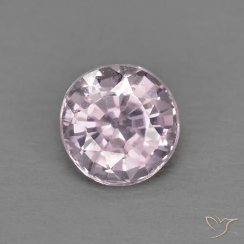 0.55ct طبيعي أرجوانى فاتح جدا الإسبنيل, دائري, VVS-VS