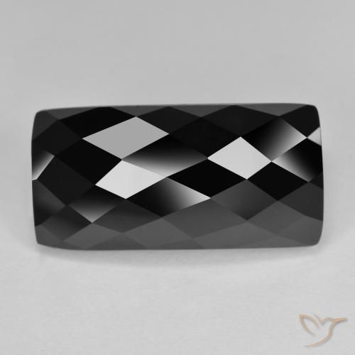 14.01ct طبيعي أسود الإسبنيل, باجيت, غير شفاف