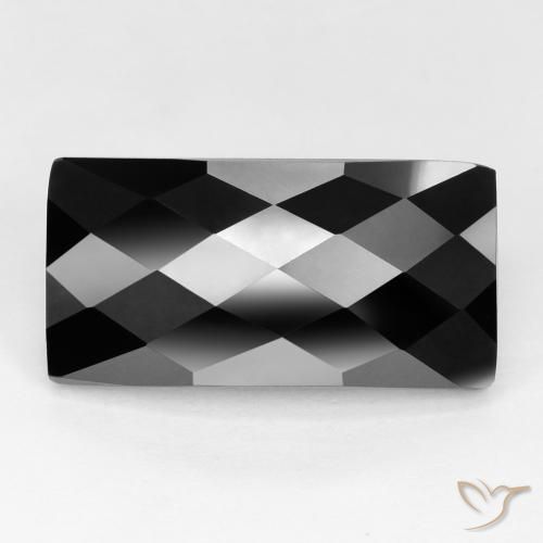13.46ct طبيعي أسود الإسبنيل, باجيت, غير شفاف