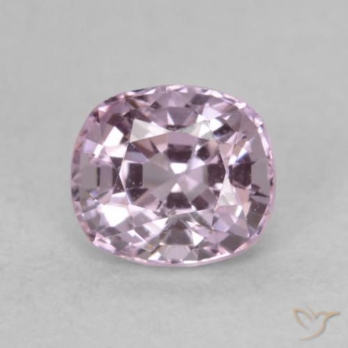 0.65ct طبيعي بنفسجى رمادى الإسبنيل, وسادة, قليلا جدا