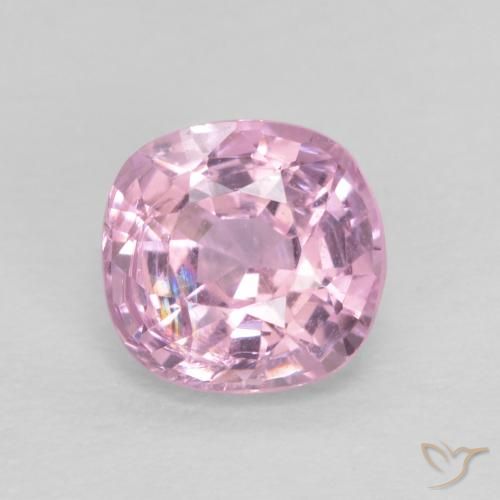 0.60ct طبيعي وردى أرجوانى ملكى فاتح جدا الإسبنيل, وسادة, VVS