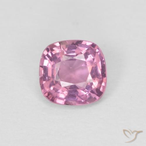 0.38ct طبيعي وردى أرجوانى ملكى فاتح جدا الإسبنيل, وسادة, قليلا جدا