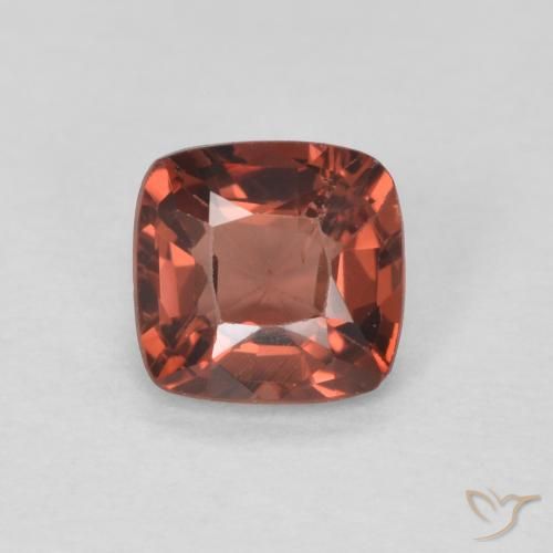 0.51ct طبيعي أحمر توتى غامق الإسبنيل, وسادة, VVS