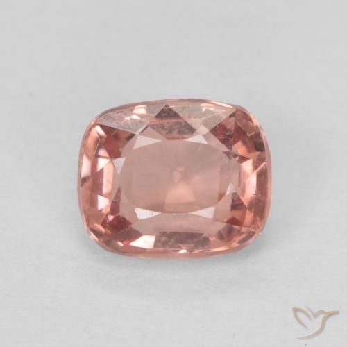 0.71ct طبيعي أحمر دافئ الإسبنيل, وسادة, VVS-VS