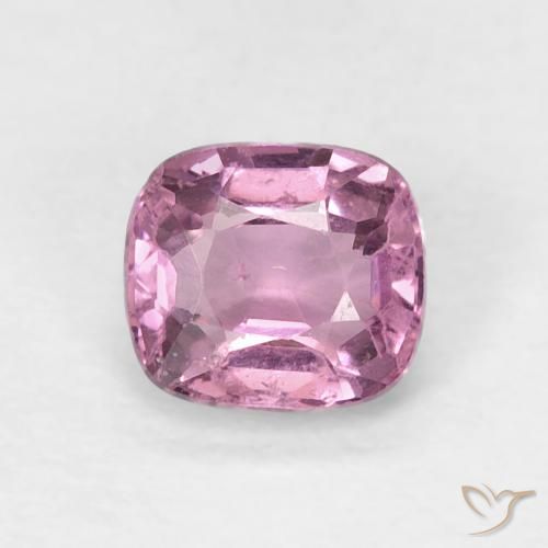 0.58ct طبيعي ماجنتى فاتح الإسبنيل, وسادة, قليلا جدا