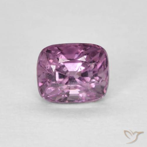 0.50ct طبيعي أرجوانى متوسط الإسبنيل, وسادة, قليلا جدا