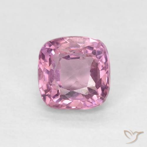 0.52ct طبيعي ماجنتى فاتح الإسبنيل, وسادة, قليلا جدا