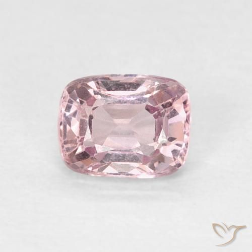 0.56ct طبيعي وردي فاتح الإسبنيل, وسادة, قليلا جدا