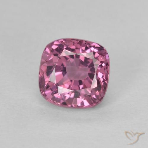 0.79ct طبيعي أرجوانى متوسط الإسبنيل, وسادة, VVS-VS