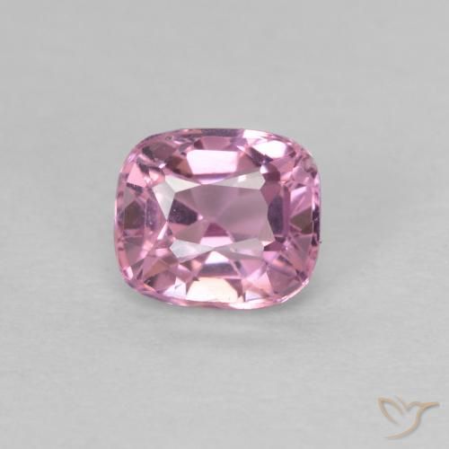 0.59ct طبيعي Medium Light-Pink الإسبنيل, وسادة, VVS-VS