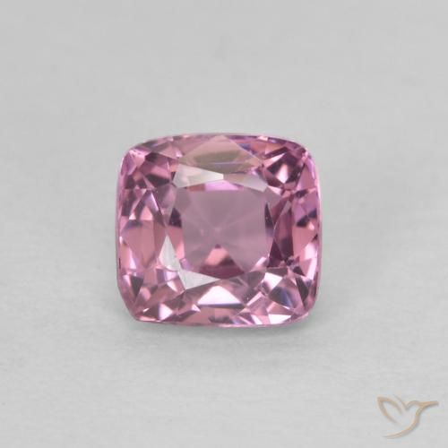 0.65ct طبيعي Medium Light-Pink الإسبنيل, وسادة, VVS-VS