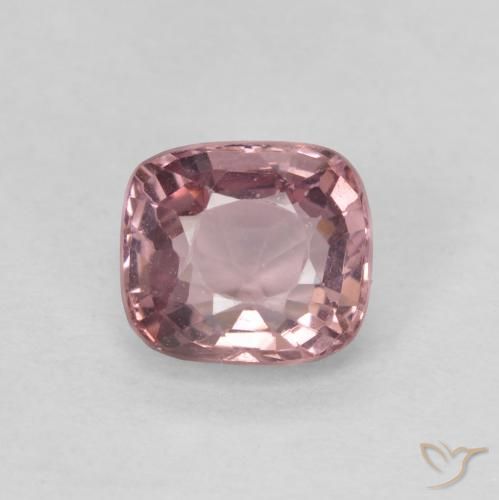 0.64ct طبيعي وردى متوسط الإسبنيل, وسادة, VVS-VS
