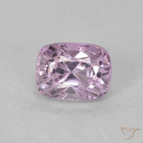 0.50ct طبيعي أرجوانى فاتح الإسبنيل, وسادة, قليلا جدا