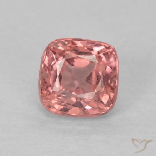 0.65ct طبيعي وردى متوسط الإسبنيل, وسادة, قليلا جدا