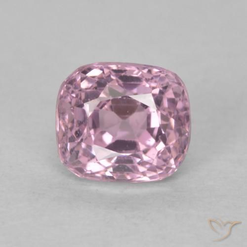 0.72ct طبيعي أرجوانى فاتح الإسبنيل, وسادة, قليلا جدا