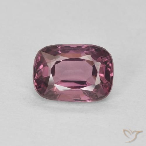 0.58ct طبيعي أرجوانى محمر داكن الإسبنيل, وسادة, VVS