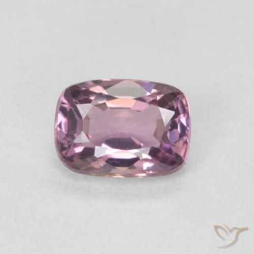 0.50ct طبيعي أرجوانى فاتح الإسبنيل, وسادة, قليلا جدا