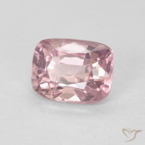 الإسبنيل Medium Light-Pink طبيعي، وسادة، 0.67 قيراط، قليلا جدا