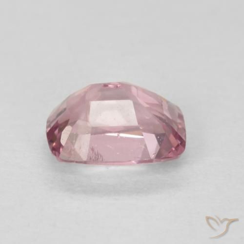 الإسبنيل Medium Light-Pink طبيعي، وسادة، 0.67 قيراط، قليلا جدا