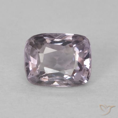 0.55ct طبيعي Dark Grey Purple الإسبنيل, وسادة, VVS