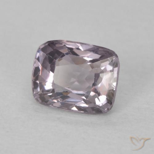 الإسبنيل Dark Grey Purple طبيعي، وسادة، 0.55 قيراط، VVS