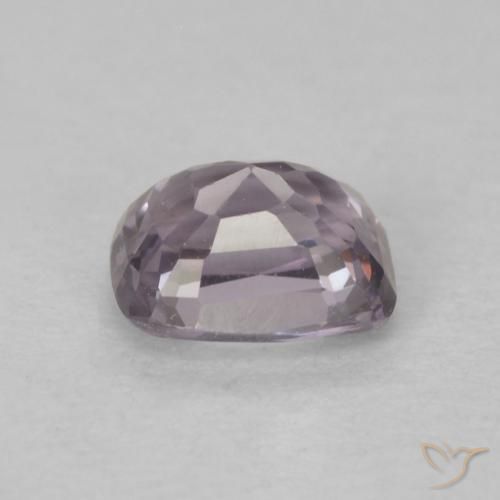 الإسبنيل Dark Grey Purple طبيعي، وسادة، 0.55 قيراط، VVS