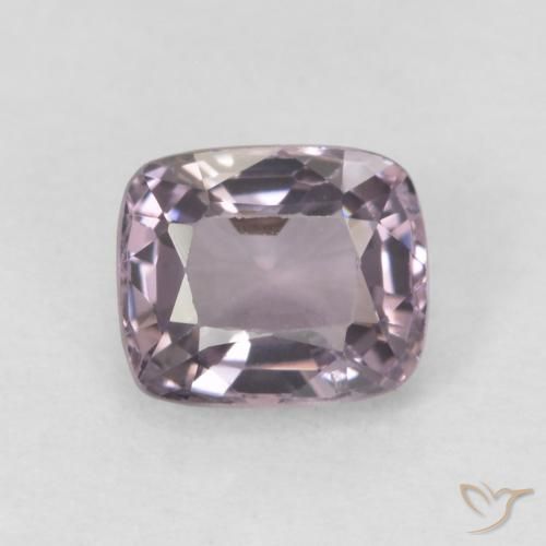 0.59ct طبيعي أرجوانى فاتح الإسبنيل, وسادة, قليلا جدا