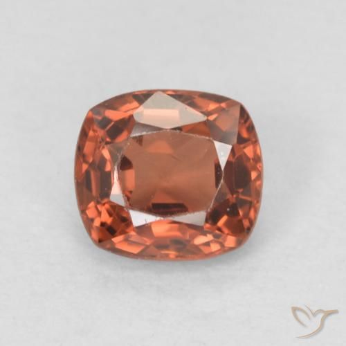 0.52ct طبيعي أحمر برتقالي الإسبنيل, وسادة, VVS