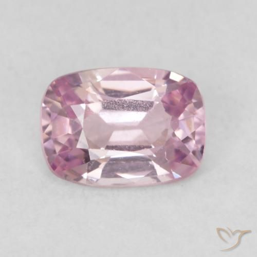 0.57ct طبيعي وردى-أرجوانى فاتح الإسبنيل, وسادة, VVS-VS