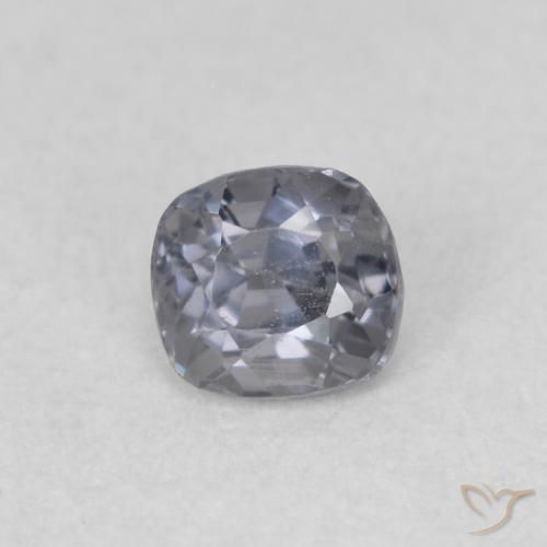 0.48ct طبيعي Dark Purple-Grey الإسبنيل, وسادة, قليلا جدا