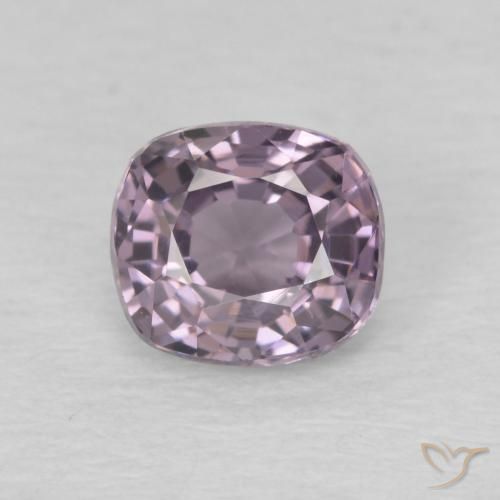 0.81ct طبيعي أرجوانى رمادى الإسبنيل, وسادة, VVS-VS