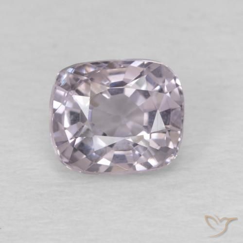0.92ct طبيعي بنفسجى متوسط الإسبنيل, وسادة, VVS-VS