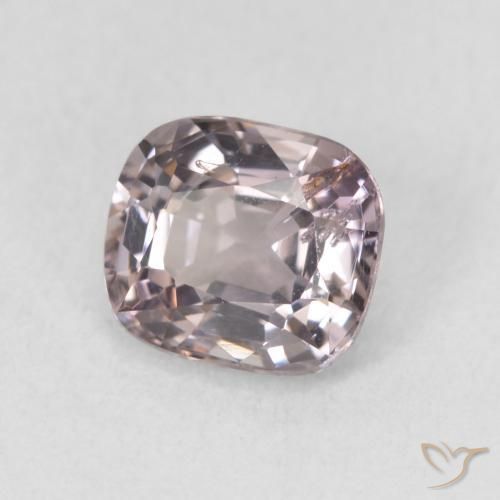 الإسبنيل Reddish Grey طبيعي، وسادة، 1.06 قيراط، قليلا جدا