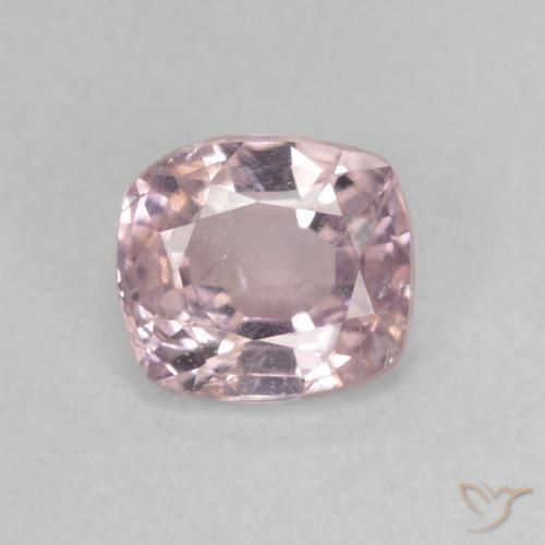 1.04ct طبيعي وردي فاتح الإسبنيل, وسادة, قليلا جدا