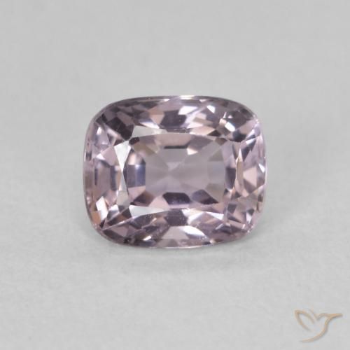 0.75ct طبيعي أرجوانى وردى رمادى الإسبنيل, وسادة, VVS-VS