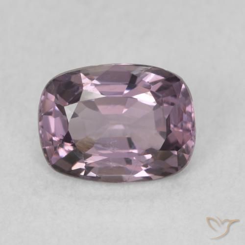 0.85ct طبيعي أرجوانى فاتح الإسبنيل, وسادة, قليلا جدا
